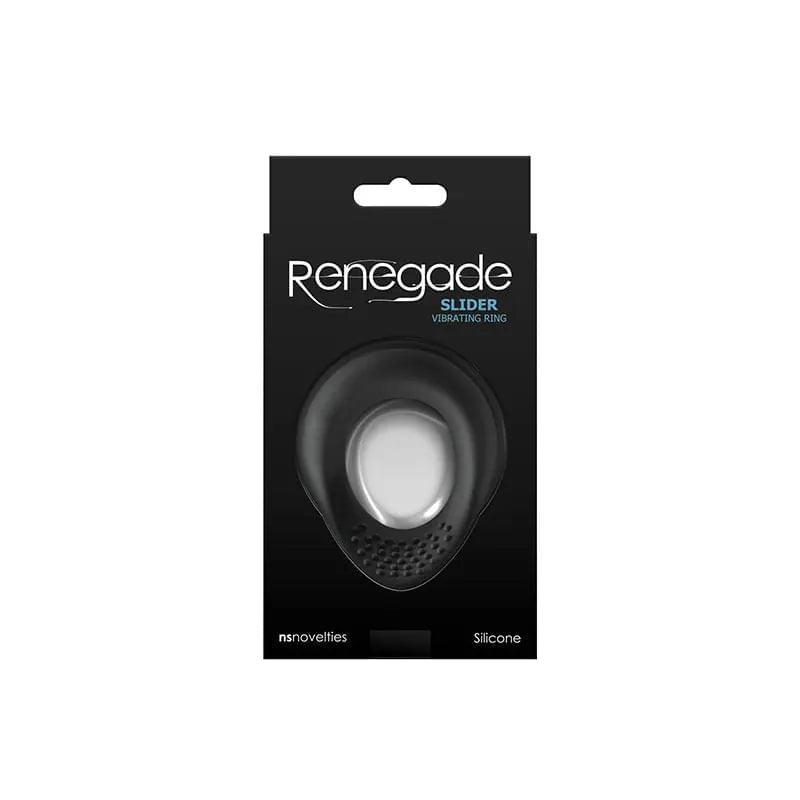 Renegade Slider -  -  USB Rechargeable Vibrating Cock Ring NS Novelties Discreet Intimate Essentials.