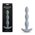 Renegade Vantage - Grey - Grey 20.6 cm USB Rechargeable Vibrating Anal Beads NS Novelties Discreet Intimate Essentials.