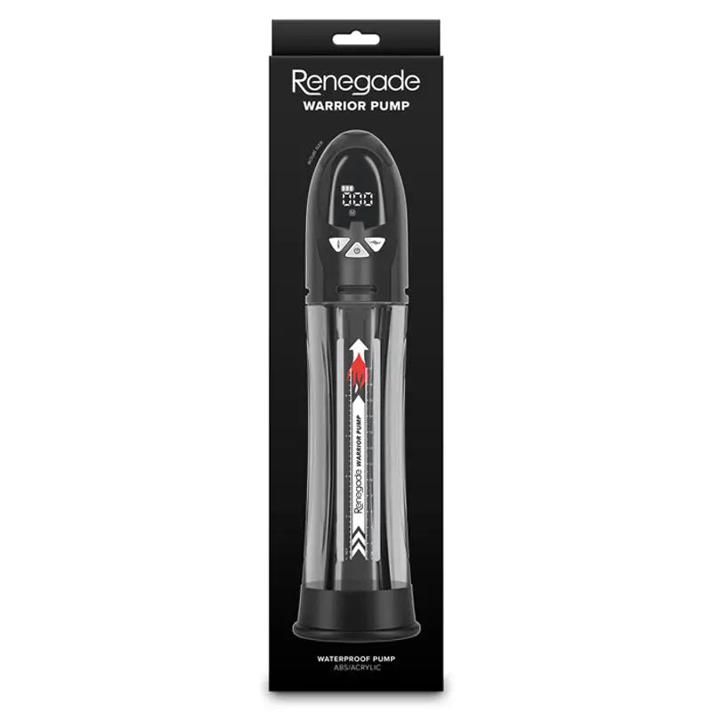 Shop affordable quality Renegade Warrior Pump - /Clear Waterproof Automatic Penis Pump - Discreet Intimate Essentials - PUMPS - NS Novelties