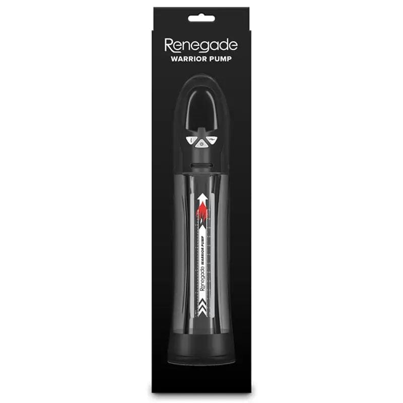 Renegade Warrior Pump -  - /Clear Waterproof Automatic Penis Pump NS Novelties Discreet Intimate Essentials.