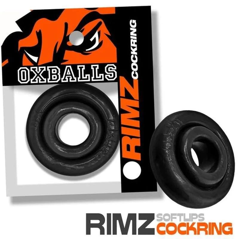 Rimz Ring Black OxBalls Discreet Intimate Essentials.