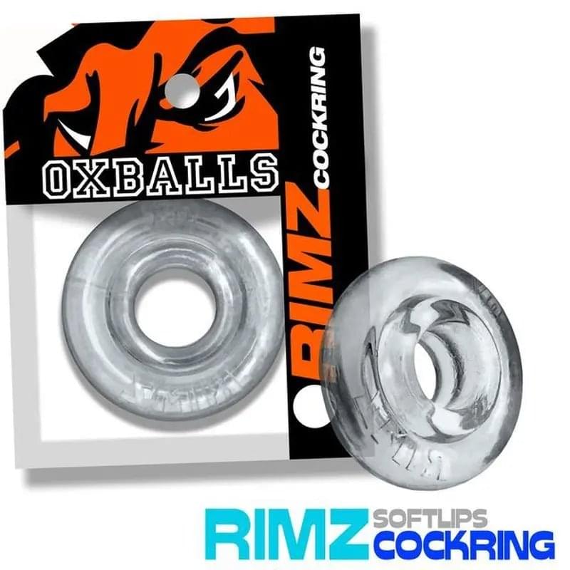 Rimz Ring Clear OxBalls Discreet Intimate Essentials.