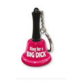 Ring For A Big Dick Mini Bell Keychain Novelty Discreet Intimate Essentials.
