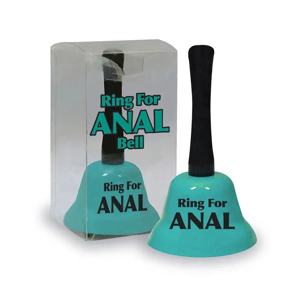 Ring For Anal Bell - Teal Novelty Bell Little Genie Discreet Intimate Essentials.