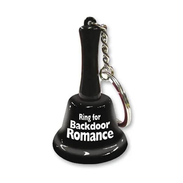 Ring For Backdoor Romance Keychain Bell - Novelty Keychain Ozze Discreet Intimate Essentials.