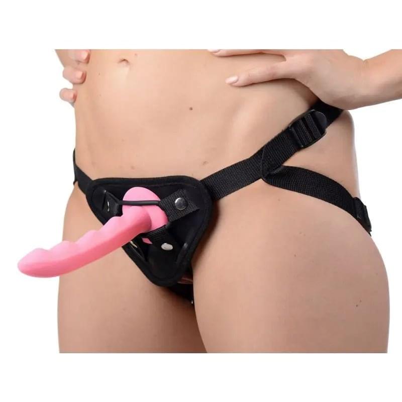 Ripples Silicone Dildo Strap U Discreet Intimate Essentials.