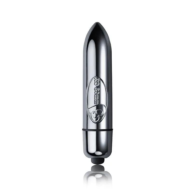 RO-80 Single Speed Bullet Chrome Rocks Off Discreet Intimate Essentials.