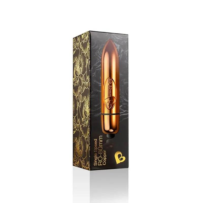 RO-80 Single Speed Bullet Copper Rocks Off Discreet Intimate Essentials.