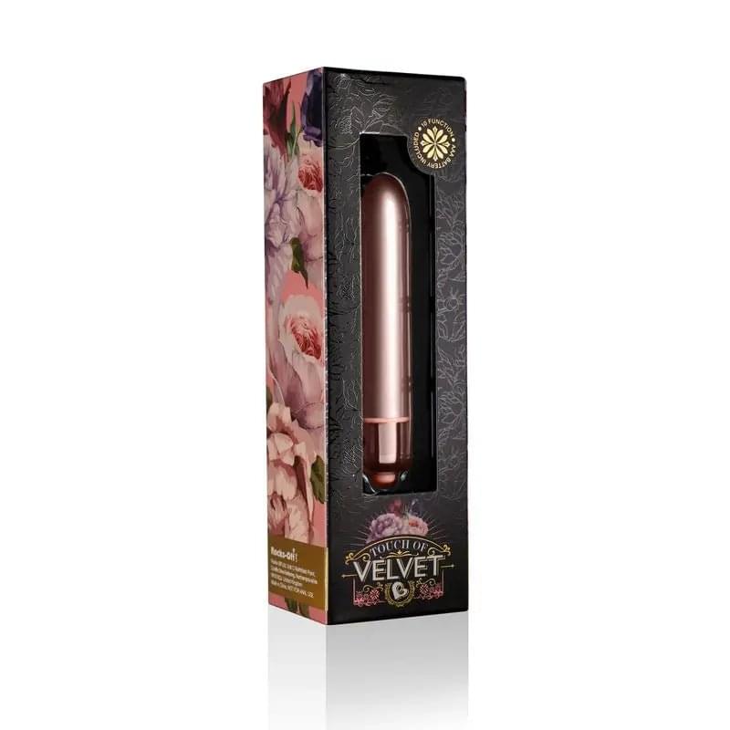 RO-90 Touch of Velvet Rose Bloom Rocks Off Discreet Intimate Essentials.