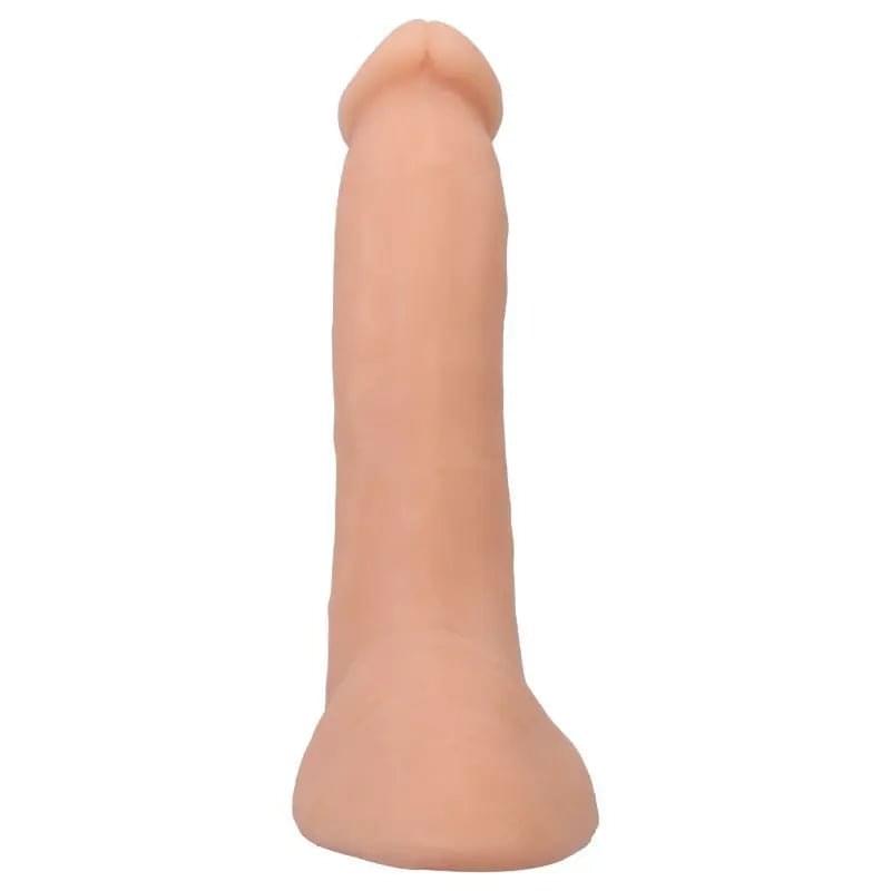 Roman Todd 8in Ultraskyn Cock w Removable Vac-U-Lock Suction Cup Vanilla Signature Cocks Discreet Intimate Essentials.