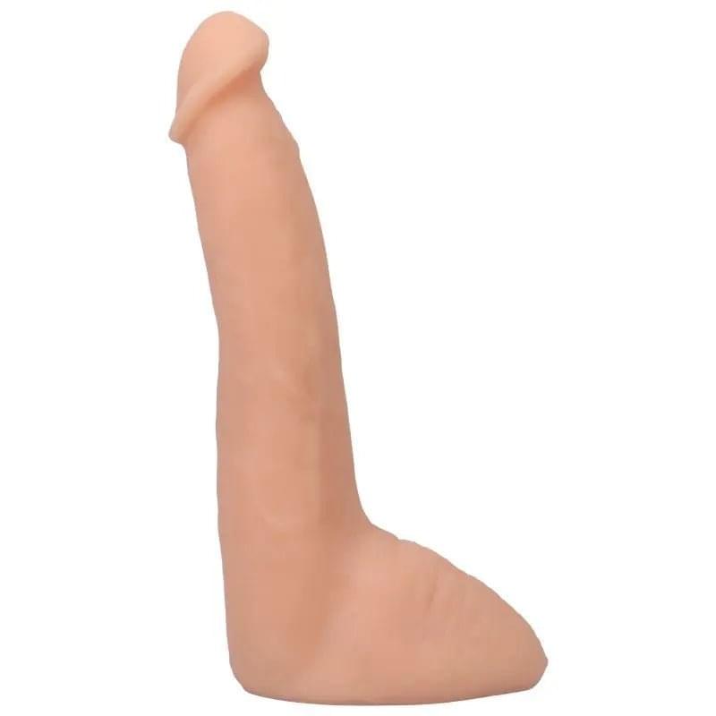 Roman Todd 8in Ultraskyn Cock w Removable Vac-U-Lock Suction Cup Vanilla Signature Cocks Discreet Intimate Essentials.