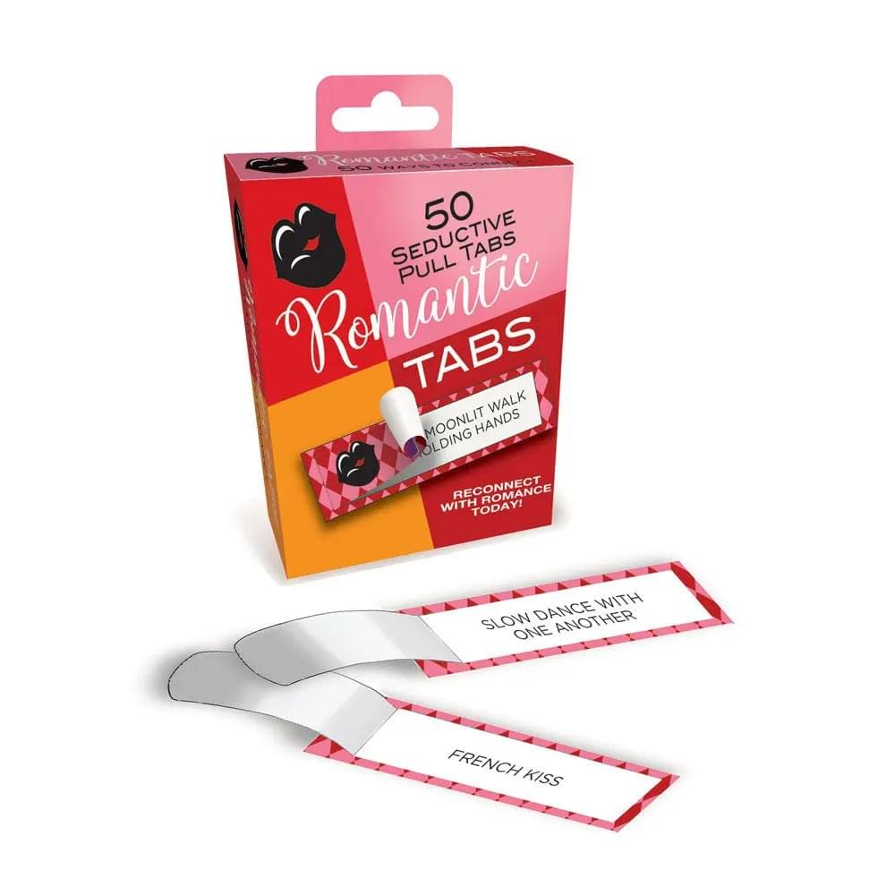 Romantic Tabs - Romantic Suggestions - Set of 50 Little Genie Discreet Intimate Essentials.