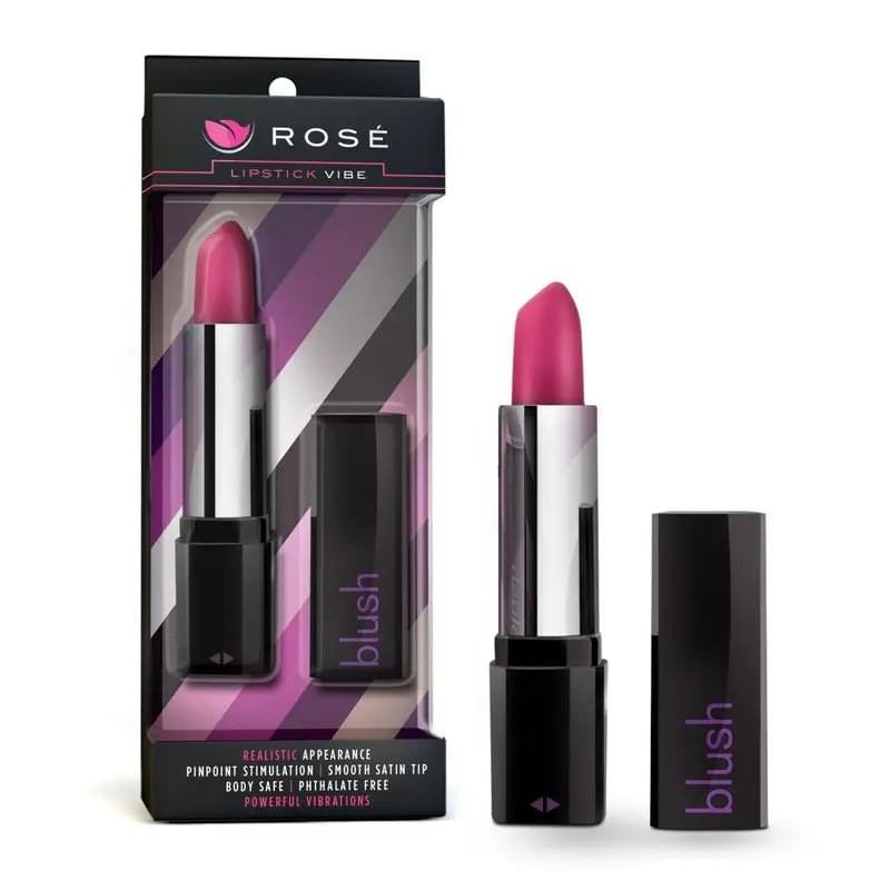 Rose Lipstick Vibe Black Rose Discreet Intimate Essentials.