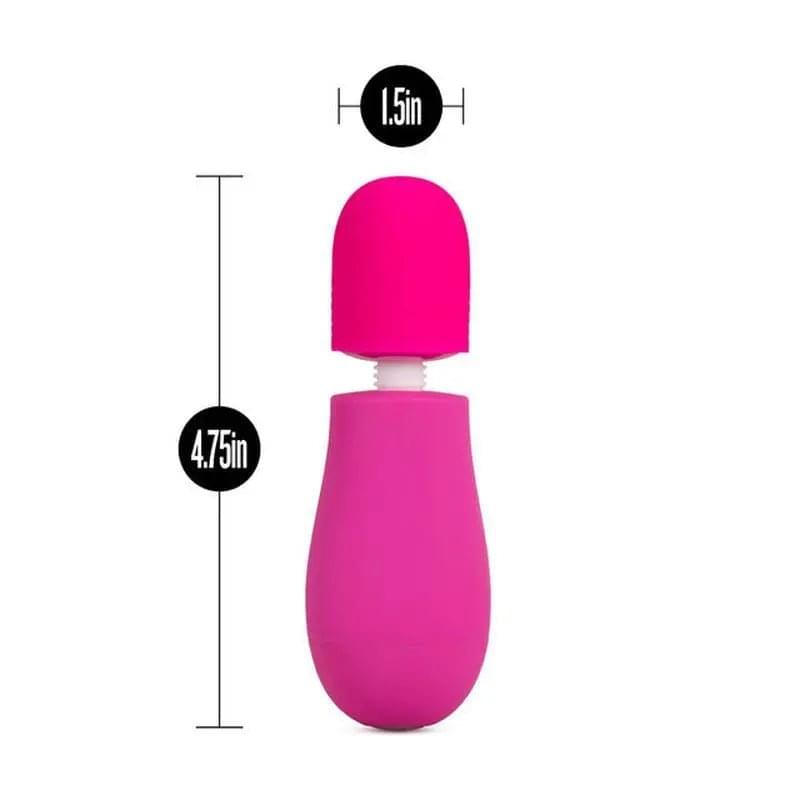 Rose Petite Massage Wand Pink Rose Discreet Intimate Essentials.