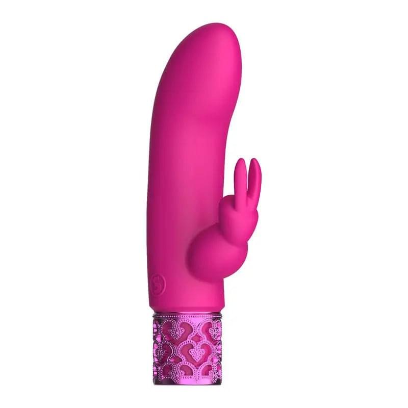 ROYAL GEMS Dazzling - Silicone Rechargeable Bullet -  12 cm USB Rechargeable Bullet Shots Toys Discreet Intimate Essentials.