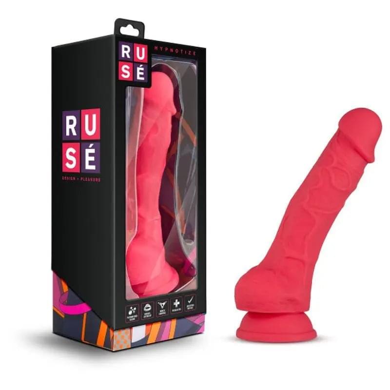 Ruse Hypnotize Cerise Dildo Ruse Discreet Intimate Essentials.