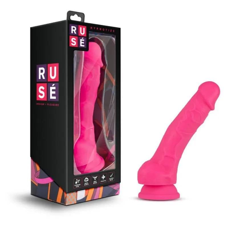 Ruse Hypnotize Hot Pink Dildo Ruse Discreet Intimate Essentials.