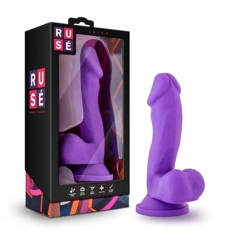 Ruse Juicy Purple Dong Ruse Discreet Intimate Essentials.