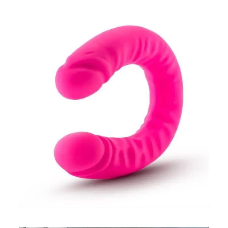 Ruse Silicone Slim 18in Hot Pink Double Dong Ruse Discreet Intimate Essentials.