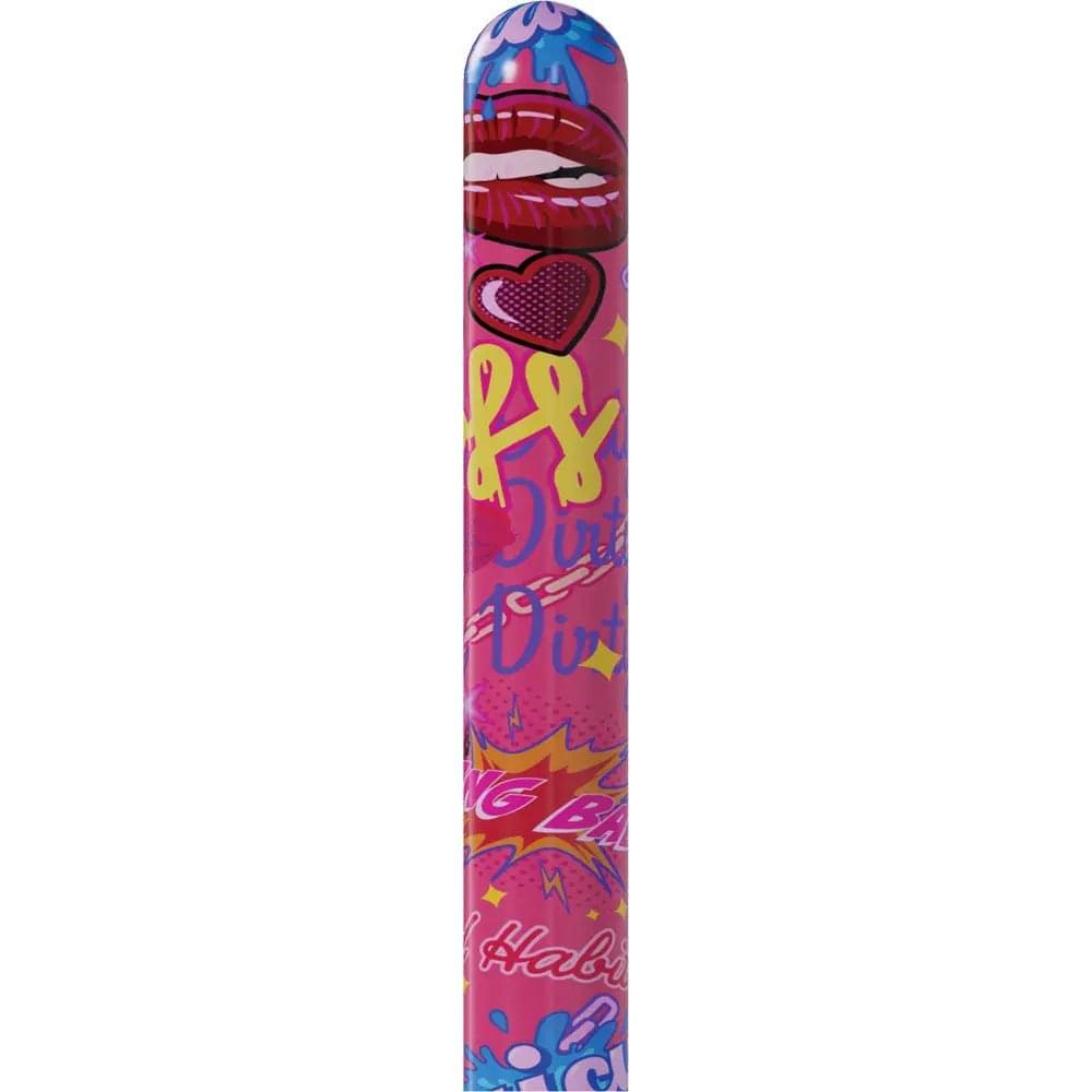 S-LINE Kaotix Pop Art -  17.8 cm USB Rechargeable Vibrator Shots Toys Discreet Intimate Essentials.