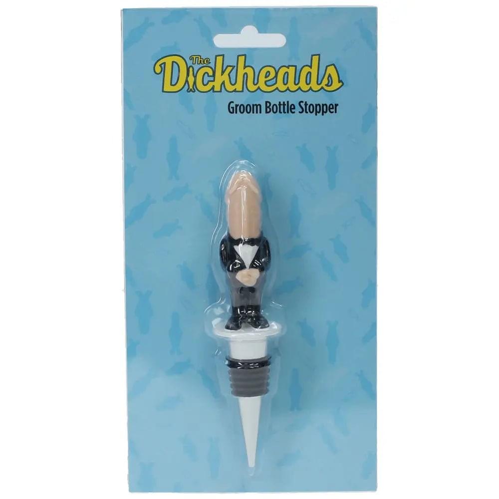 S-LINE The Dickheads - Groom Bottle Stopper - Novelty Wine Bottle Stopper Shots Toys Discreet Intimate Essentials.