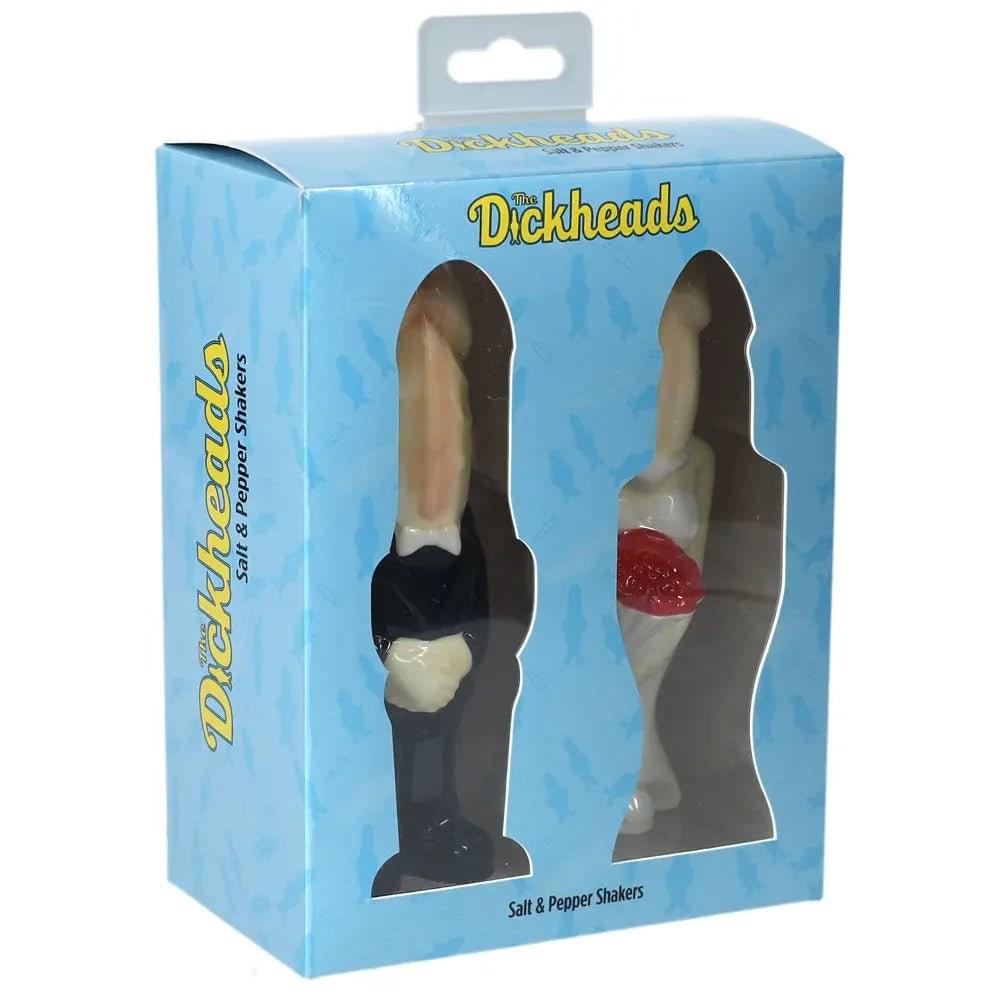 S-LINE The Dickheads - Salt and Pepper Shakers - Novelty Salt & Pepper Shakers Shots Toys Discreet Intimate Essentials.