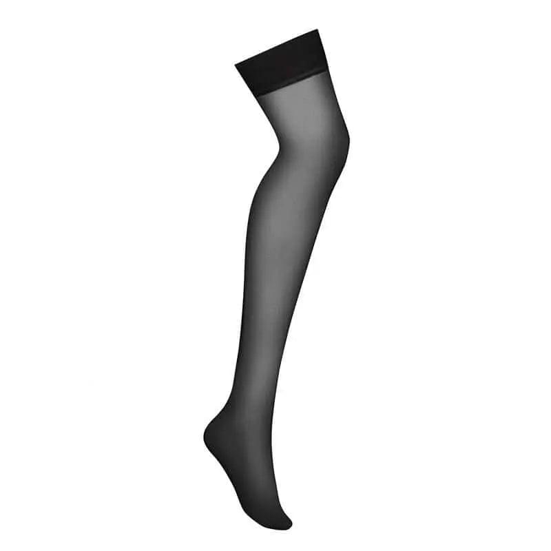 S800 Sheer Stockings Black Obsessive Discreet Intimate Essentials.
