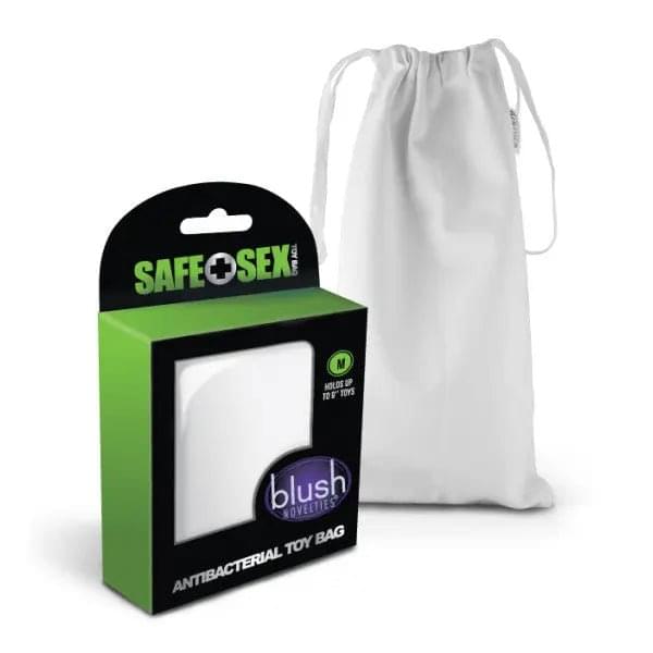 Safe Sex Antibacterial Toy Bag - Toy Storage Bag - Medium Sized Blush Novelties Discreet Intimate Essentials.