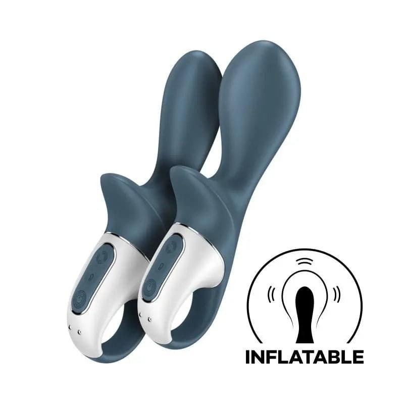 Satisfyer Air Pump Booty 2 Dark Grey Satisfyer Discreet Intimate Essentials.