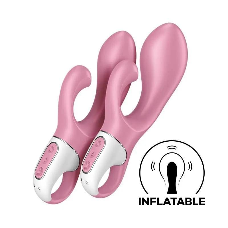 Satisfyer Air Pump Bunny 2 Pink Satisfyer Discreet Intimate Essentials.