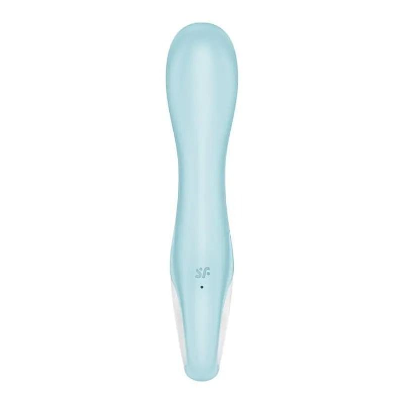 Satisfyer Air Pump Vibrator 5+ Blue Satisfyer Discreet Intimate Essentials.