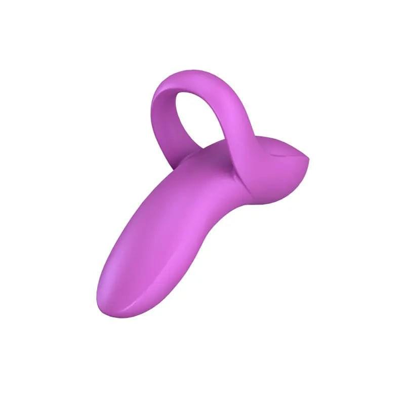 Satisfyer Bold Lover - Dark  USB Rechargeable Finger Stimulator Satisfyer Discreet Intimate Essentials.