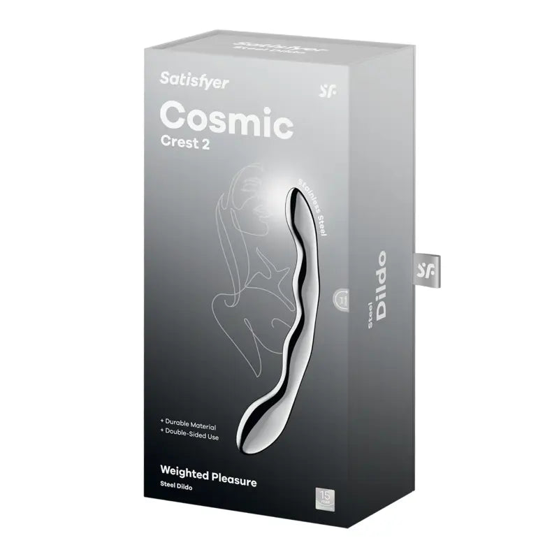 Satisfyer Cosmic Crest 2 Metal Dildo Satisfyer Discreet Intimate Essentials.