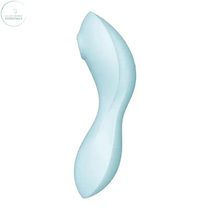 Satisfyer Curvy Trinity 5 -  USB Rechargeable Air Pulse Stimulator & Vibrator with App Control Satisfyer Discreet Intimate Essentials.