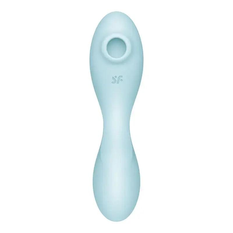 Satisfyer Curvy Trinity 5 -  USB Rechargeable Air Pulse Stimulator & Vibrator with App Control Satisfyer Discreet Intimate Essentials.