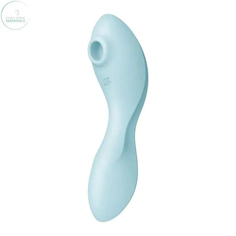 Satisfyer Curvy Trinity 5 -  USB Rechargeable Air Pulse Stimulator & Vibrator with App Control Satisfyer Discreet Intimate Essentials.