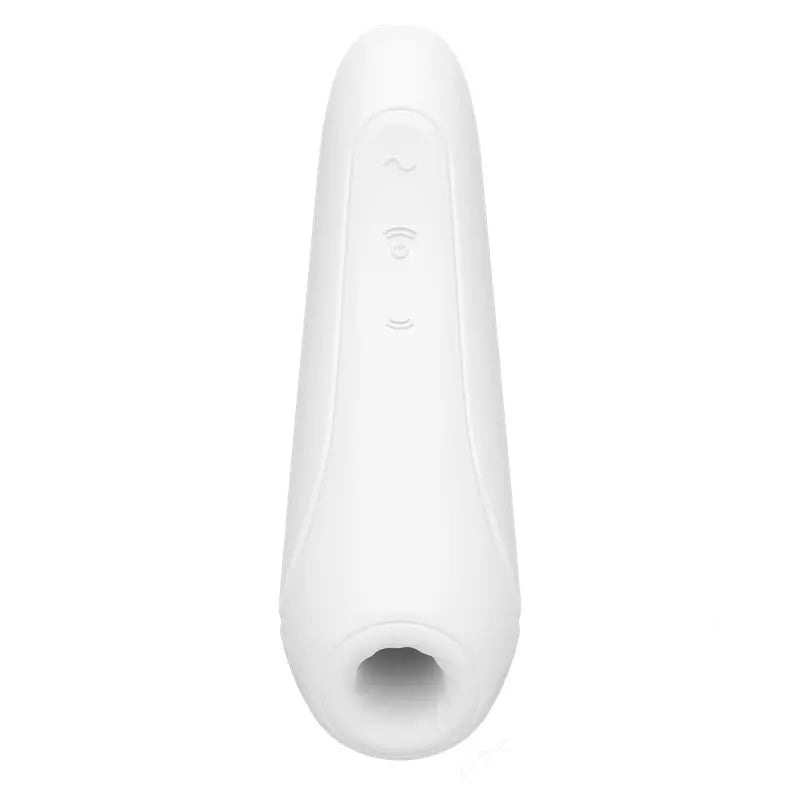 Satisfyer Curvy1+ White Satisfyer Discreet Intimate Essentials.