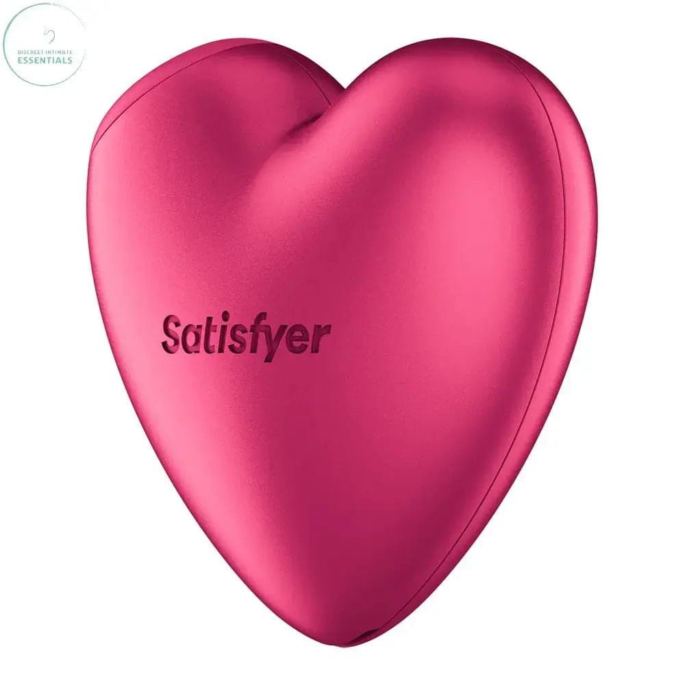 Satisfyer Cutie Heart - Battery Operated -  Air Pulsation Stimulator with Vibration Satisfyer Discreet Intimate Essentials.