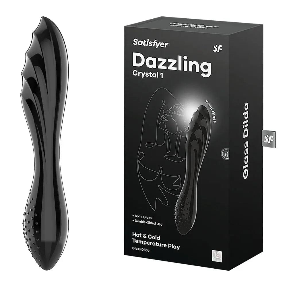 Satisfyer Dazzling Crystal 1 -  -  Glass Double Ended Dildo Satisfyer Discreet Intimate Essentials.