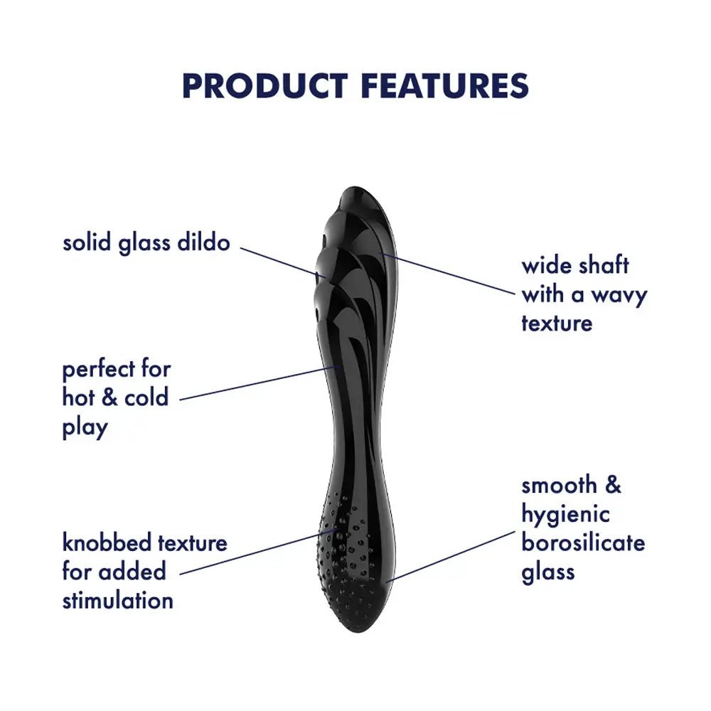 Shop affordable quality Satisfyer Dazzling Crystal 1 - Glass Double Ended Dildo - Discreet Intimate Essentials - GLASS TOYS-PREMIUM - Satisfyer