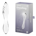 Shop affordable quality Satisfyer Dazzling Crystal 1 - Glass Double Ended Dildo - Discreet Intimate Essentials - GLASS TOYS-PREMIUM - Satisfyer