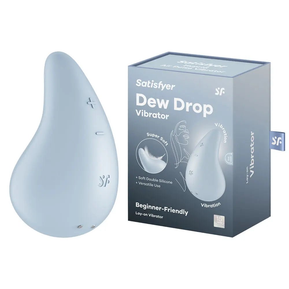 Shop affordable quality Satisfyer Dew Drop - Light USB Rechargeable Stimulator - Discreet Intimate Essentials - STIMULATORS-PREMIUM - Satisfyer