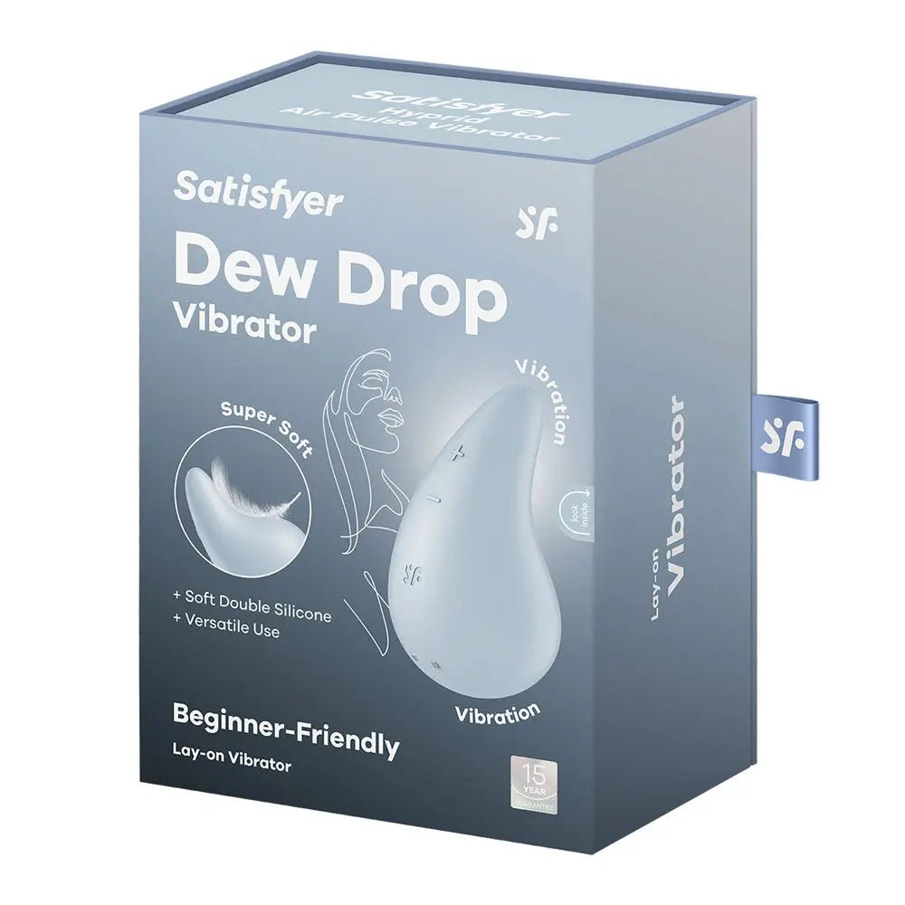 Shop affordable quality Satisfyer Dew Drop - Light USB Rechargeable Stimulator - Discreet Intimate Essentials - STIMULATORS-PREMIUM - Satisfyer