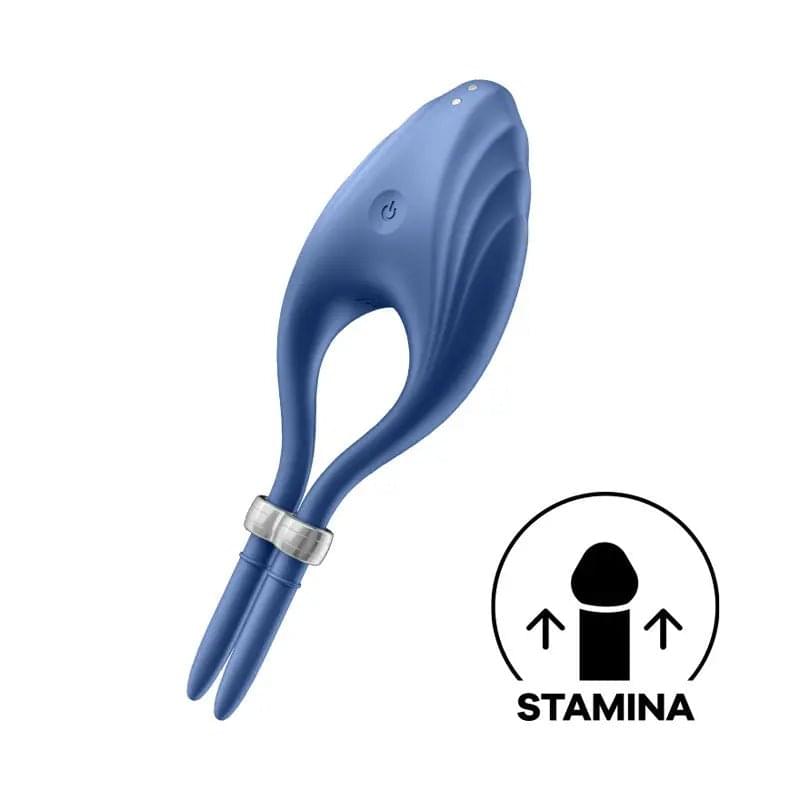 Satisfyer Duelist -  Vibrating Adjustable Lasso Cock Ring Satisfyer Discreet Intimate Essentials.