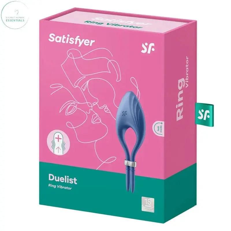 Satisfyer Duelist -  Vibrating Adjustable Lasso Cock Ring Satisfyer Discreet Intimate Essentials.
