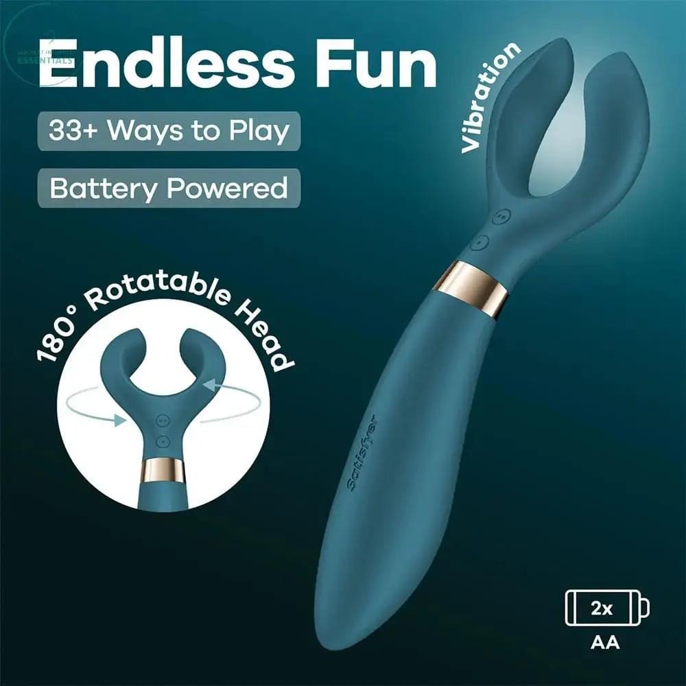 Satisfyer Endless Fun - Battery Series -  23.5 cm Stimulator Satisfyer Discreet Intimate Essentials.