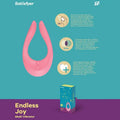 Satisfyer Endless Joy -  USB Rechargeable Couples Stimulator Satisfyer Discreet Intimate Essentials.