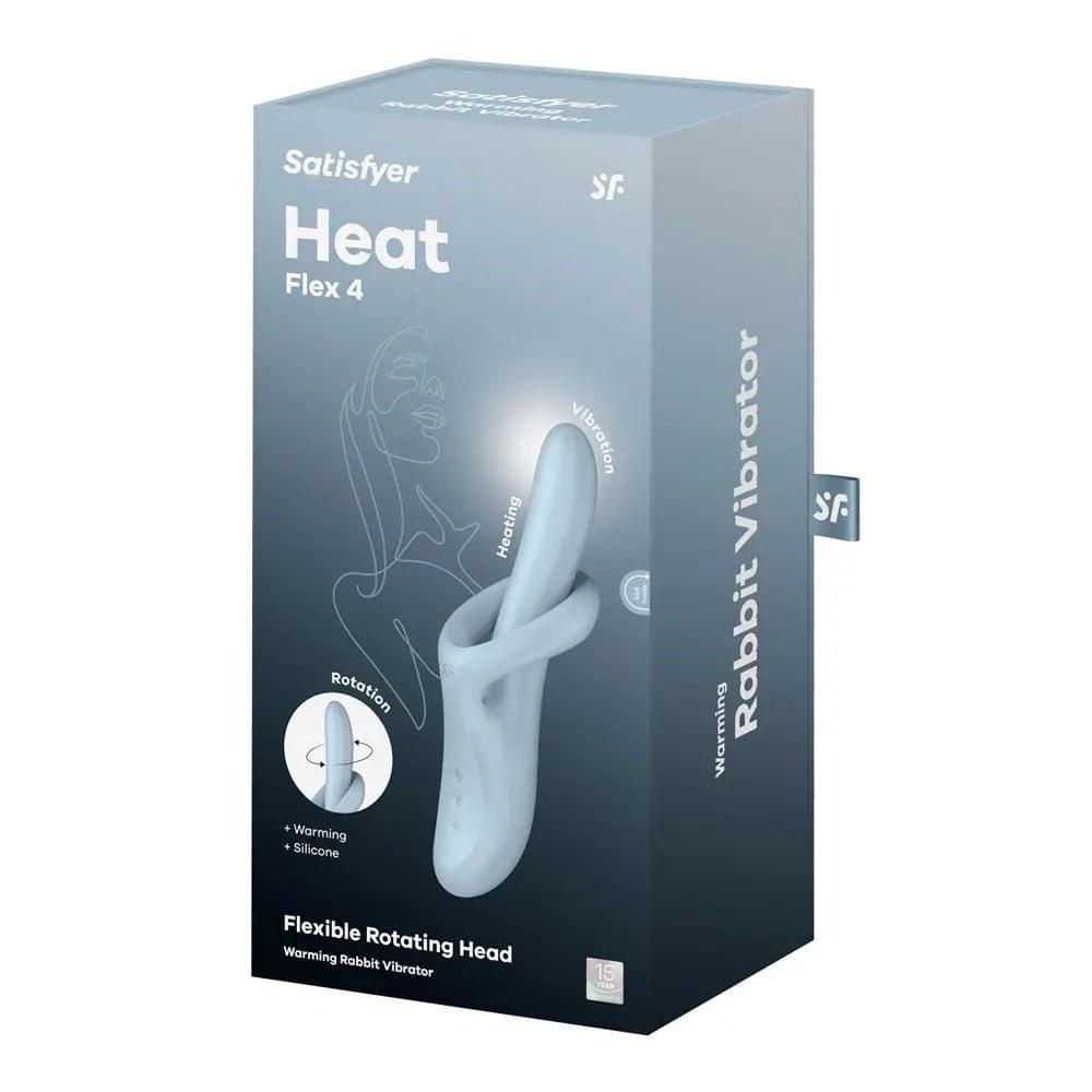Satisfyer Heat Flex 4 -  -  USB Rechargeable Heating Vibrator Satisfyer Discreet Intimate Essentials.