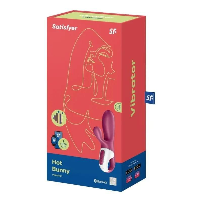 Satisfyer Hot Bunny Connect App Warming Vibrator Satisfyer Discreet Intimate Essentials.