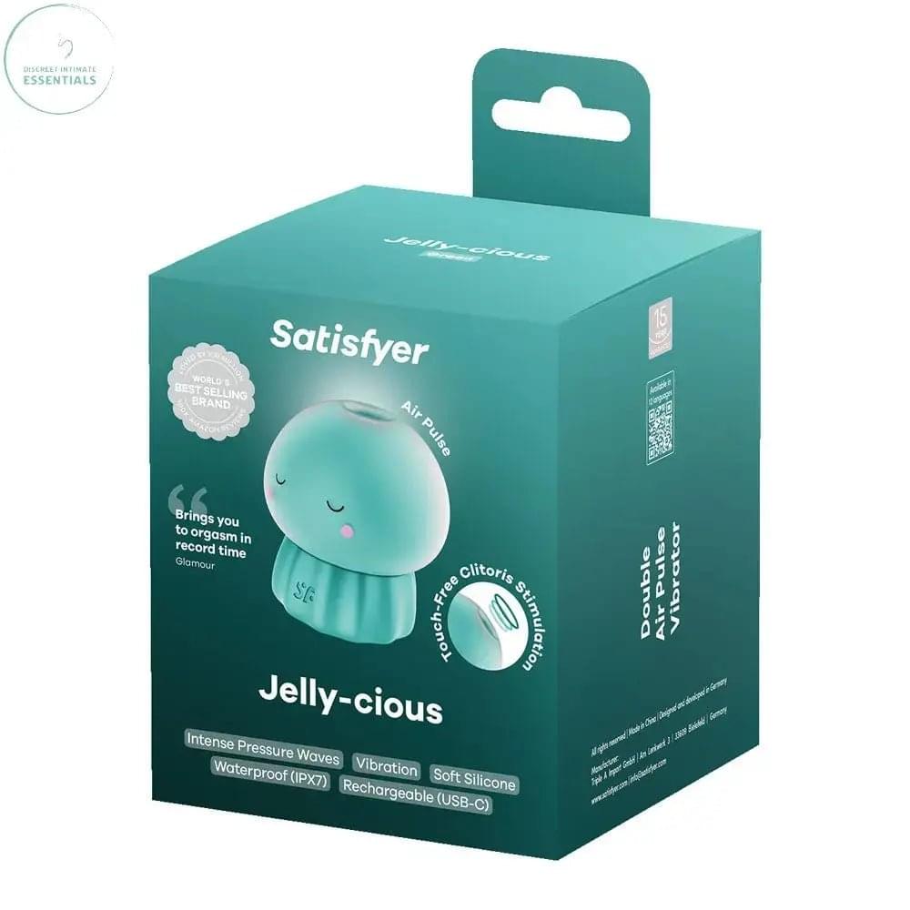 Satisfyer Jelly-cious -  -  USB Rechargeable Air Pulse Stimulator Satisfyer Discreet Intimate Essentials.